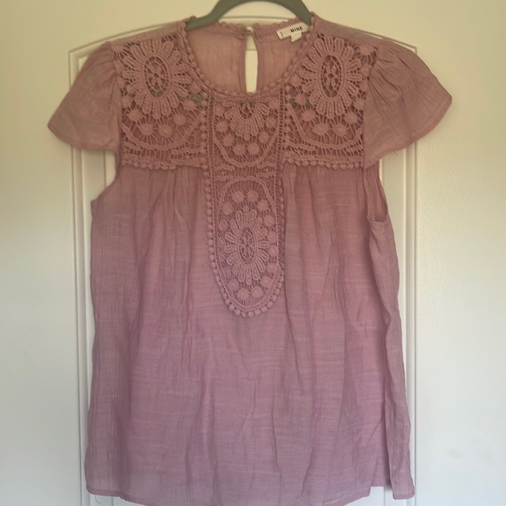 Pink shirt